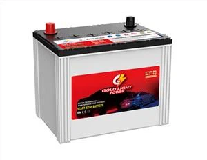 6-QTP-60 75D23L/Q85 EFB/AGM JIS 무료 유지 보수 배터리 시동-정지 자동 배터리 12v60ah 자동차 엔진 시동용
